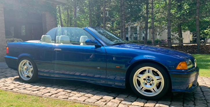BMW M3, Auto's, BMW, Particulier, Overige modellen, Benzine, Cabriolet, 3 deurs, Handgeschakeld, Blauw, Beige, Leder, Achterwielaandrijving