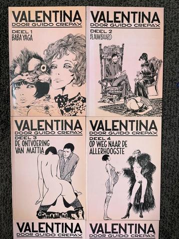  Volledige stripreeks Valentina - Guido Crepax (1985-1987) 