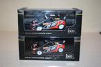 2 x ixo Ford Fiesta RS WRC Solberg/Wilson rally monte-Carlo., Hobby en Vrije tijd, Ophalen of Verzenden, Zo goed als nieuw, Auto