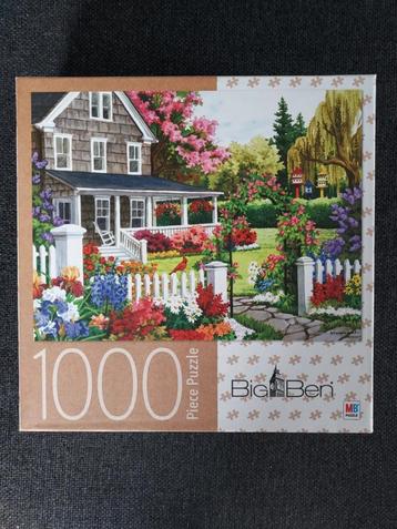 Puzzle MB, Enlèvement ou Envoi, 500 à 1500 pièces, Utilisé, Puzzle