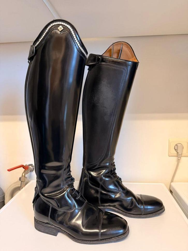 Ruiterlaarzen De Niro - dressuur (ZO GOED ALS NIEUW!), Dieren en Toebehoren, Paardrijkleding, Zo goed als nieuw, Dames, Schoeisel