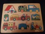 Houten inlegpuzzel, nieuw, Nieuw, Ophalen of Verzenden, Van hout, Minder dan 10 stukjes