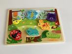 Houten puzzel insecten, Ophalen of Verzenden, Zo goed als nieuw, Overige typen