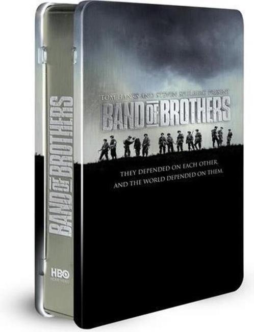 Band of brothers (tin box), CD & DVD, DVD | Drame, Comme neuf, Drame, À partir de 16 ans, Enlèvement ou Envoi