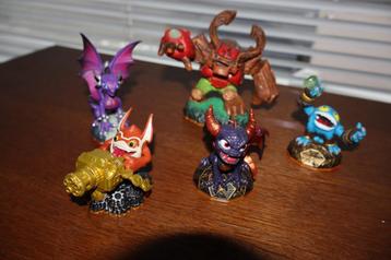 5 Activision Skylanders Giants video game figuren 2012 beschikbaar voor biedingen