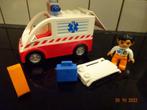 Duplo ziekenwagen-ambulance met sirene!! Met ambulancier,..., Duplo, Enlèvement ou Envoi
