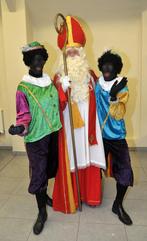 Déguisement Sinterklaas + 2 déguisements Piets (version luxe, Divers, Comme neuf, Enlèvement