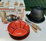 Fondue met tobehoren, Elektronische apparatuur, Fonduesets, Ophalen, Zo goed als nieuw