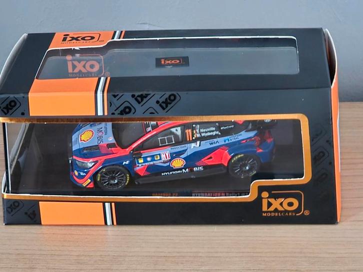 Hyundai i20N 1:43 European Rally T.Neuville-M.Wydaeghe 2023, Hobby en Vrije tijd, Modelauto's | 1:43, Ophalen of Verzenden