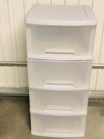 opbergschappen in pvc, Huis en Inrichting, Ophalen, 5 laden of meer, 100 tot 150 cm, Zo goed als nieuw