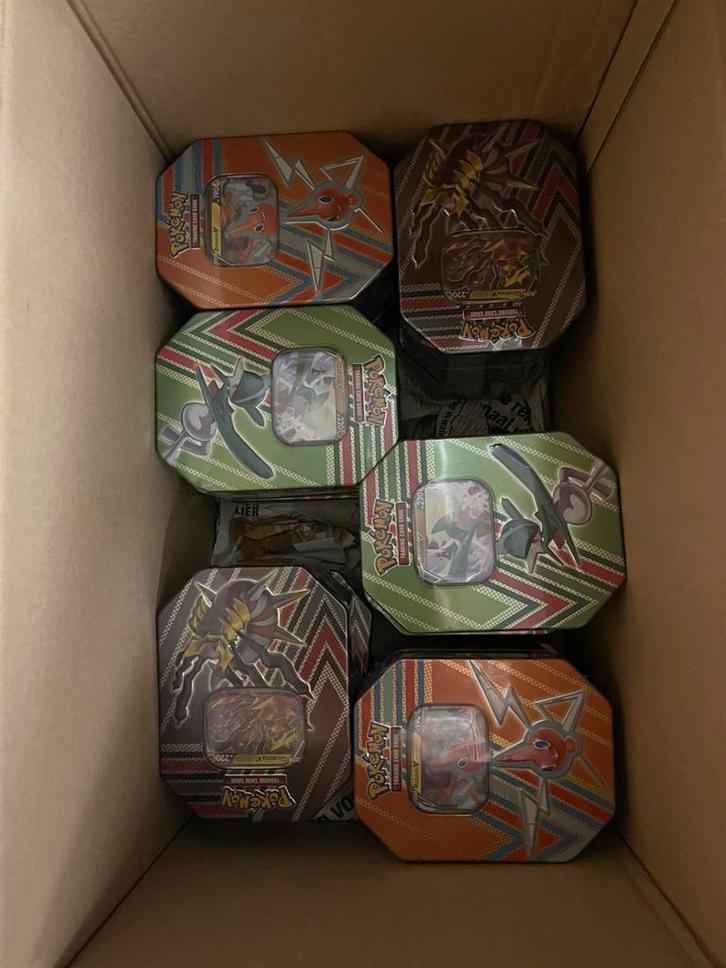 Pokémon Hidden Potential Tins sealed: 12 losse stuks, Hobby en Vrije tijd, Verzamelkaartspellen | Pokémon, Booster, Ophalen of Verzenden