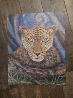 print op canvas luipaard, Huis en Inrichting, Ophalen of Verzenden, Nieuw, Print