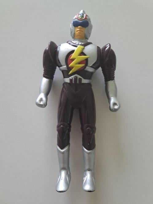 Actiefiguur - Mega Power Fighters - Paars - KO Bootleg, Verzamelen, Poppetjes en Figuurtjes, Gebruikt, Ophalen of Verzenden