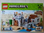 Lego Minecraft - set 21121 'The Desert Outpost', Kinderen en Baby's, Speelgoed | Duplo en Lego, Ophalen of Verzenden, Zo goed als nieuw