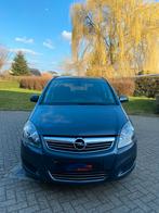 7SEATS/Opel Zafira/2011/192000/1.6i/€5/DISTRIBUTIE OK, Parkeersensor, Euro 5, Zwart, 4 cilinders
