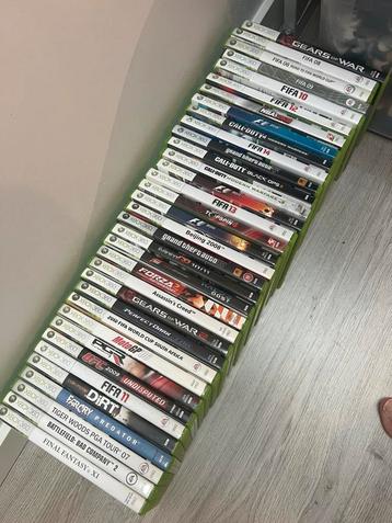 Xbox 360 games (40 stuks) beschikbaar voor biedingen