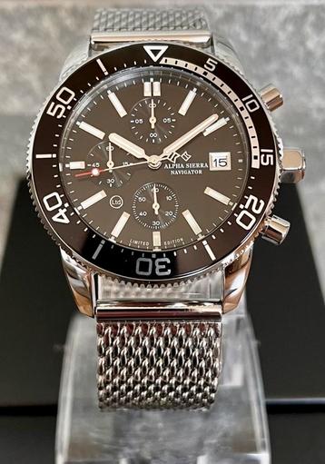 ALPHA SIERRA NAVIGATOR SPORT CHRONO TWV399€! 💯%NIEUW beschikbaar voor biedingen