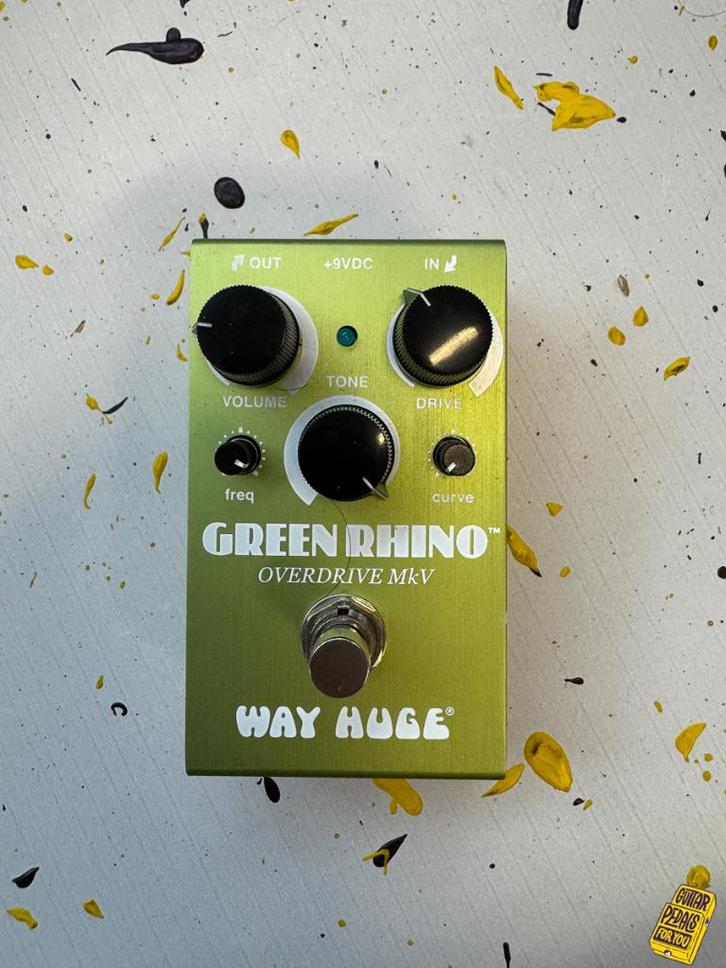 Way Huge WM22 Smalls Green Rhino Overdrive MkV, Muziek en Instrumenten, Effecten, Gebruikt, Distortion, Overdrive of Fuzz, Ophalen of Verzenden