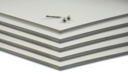 Plaques HPL Volkern Trespa épaisseur 6 mm blanc 9010, Bricolage & Construction, Plaques & Panneaux, Neuf, HPL, Moins de 20 mm