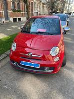 Abarth 595 Turismo Rood Automaat 82K Benzine Sports, Auto's, Abarth, 4 zetels, Parkeersensor, Leder, Particulier