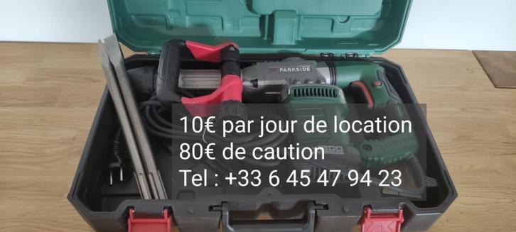 Marteau piqueur 15 joules, Doe-het-zelf en Bouw, Gereedschap | Boormachines, Gebruikt, Boor- en/of Breekhamer, 600 watt of meer