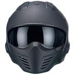 Nieuwe Vito Jet Bruzano matzwarte helm, Motoren, Verzenden, Nieuw met kaartje, Jethelm