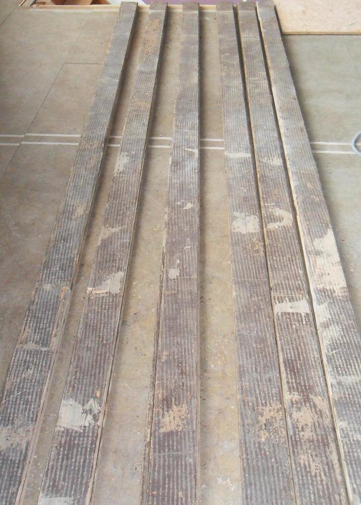 PARQUET / PLANCHER en PIN / SAPIN 22mm x 115mm plus de 40m2, Bricolage & Construction, Planches & Dalles, Utilisé, Planchers ou planches