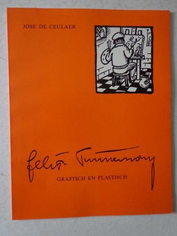 boek José De Ceulaer Felix Timmermans grafisch en plastisch