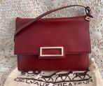 DELVAUX bordeauxrode leren tas zeer zeldzaam model, Ophalen of Verzenden, Zo goed als nieuw, Leer