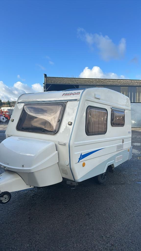 Caravane 750kg, Caravans en Kamperen, Caravans, Particulier, Luifel, Ophalen