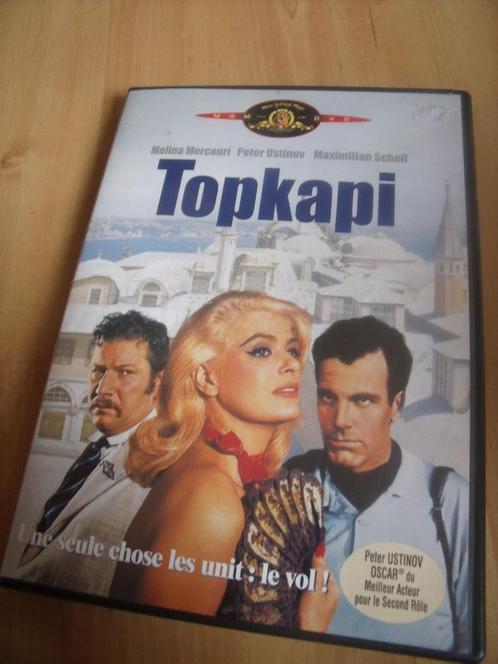 Topkapi (Melina Mercouri, Peter Ustinov, M. Shell), Cd's en Dvd's, Dvd's | Klassiekers, Zo goed als nieuw, Actie en Avontuur, 1960 tot 1980