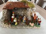 Kerststal handgemaakt Santos Escoffier 108€, Ophalen, Zo goed als nieuw