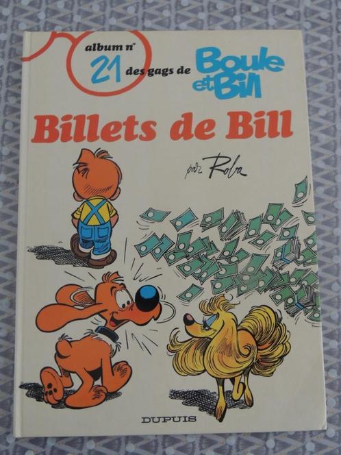 BD BOULE ET BILL N21 BILLETS DE BILL EO 1987 TBE PHOTOS, Livres, BD, Comme neuf, Une BD, Enlèvement ou Envoi