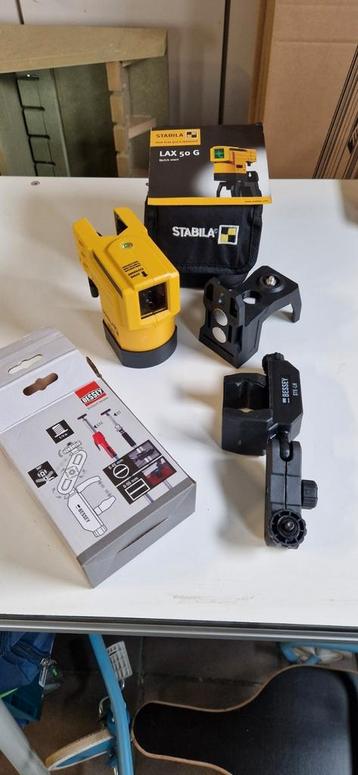 Stabila groene laser LAX 50 G met extra accessoire  beschikbaar voor biedingen
