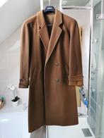Très beau manteau brun en Pure Laine Vierge et Cashmere, Ophalen, Zo goed als nieuw, Maat 48/50 (M), Bruin