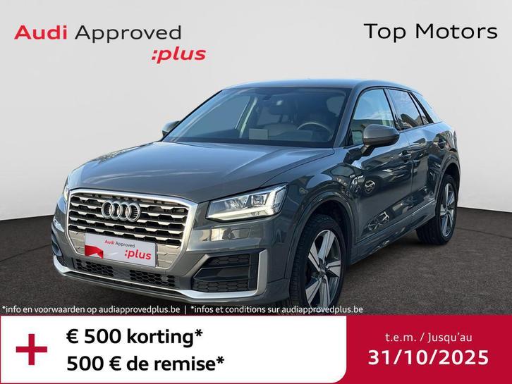 Audi Q2 2J GARANTIE*GPS*SENSOREN*FULL LEDER*TOPWAY.BE, Auto's, Audi, Q2, ABS, Airbags, Airconditioning, Boordcomputer, Cruise Control