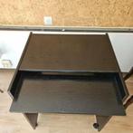 Computertafel met wieltjes, Hedendaags, 40 tot 80 cm, Minder dan 70 cm, Zo goed als nieuw