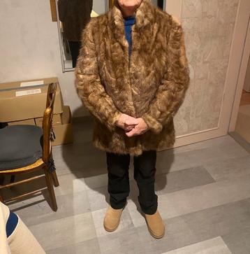 Vintage bontjas (vos) uit de jaren ‘70/‘80 maat 40 beschikbaar voor biedingen