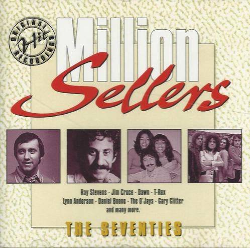 CD * MILLION SELLERS - THE SEVENTIES 3, CD & DVD, CD | Pop, Comme neuf, 1960 à 1980, Enlèvement ou Envoi
