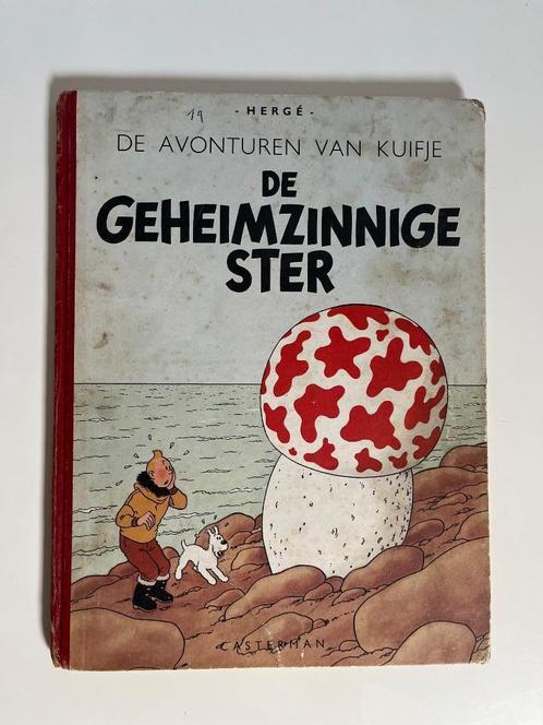 Kuifje - De Geheimzinnige Ster - hardcover - 1947, Boeken, Stripverhalen, Verzenden