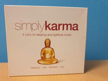 Simply karma  - 4 cd's - compilatie