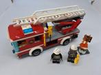 Lego City 60107 Fire Ladder Truck, Kinderen en Baby's, Speelgoed | Duplo en Lego, Ophalen of Verzenden, Zo goed als nieuw, Lego