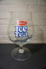 grand verre photophore Lipton Ice Tea - 29 cm de haut, Collections, Enlèvement ou Envoi