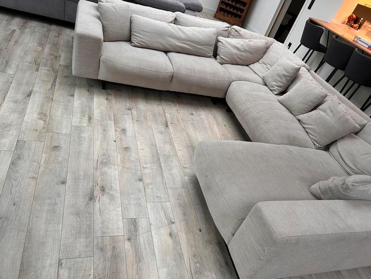 Grote hoekzetel, Huis en Inrichting, Zetels | Complete zithoeken, Gebruikt, Ophalen