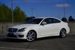 Prachtige Mercedes C180 Coupé AMG-Line, Auto's, Mercedes-Benz, Achterwielaandrijving, 4 cilinders, 1600 cc, Wit