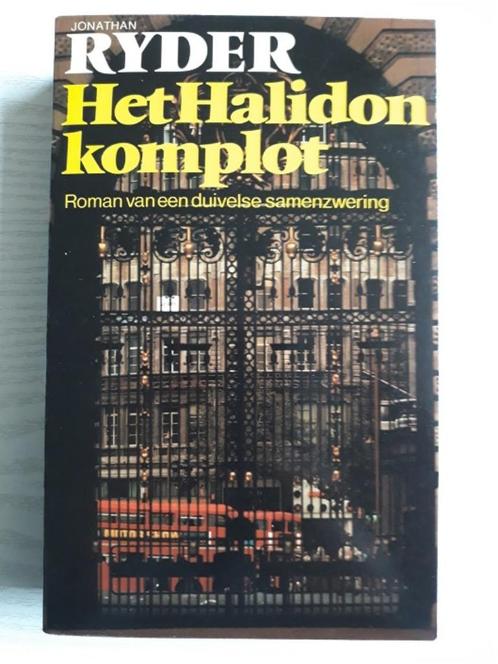 Boek Ryder (Ludlum) – Het Halidon komplot, Boeken, Thrillers, Gelezen, Ophalen of Verzenden