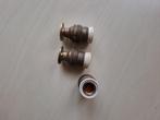Fitting met porselein en messing E14 lamphouder, Ophalen, Zo goed als nieuw, E14 (klein), Overige typen