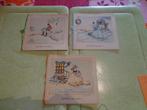 3 heel oude dubbele nieuwjaarskaarten, Verzamelen, Ophalen of Verzenden, Ongelopen, Feest(dag)