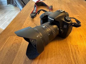 Canon EOS 60D fotopakket + Tokina 12-24mm + Lowepro tas, Audio, Tv en Foto, 18 Megapixel, Spiegelreflex, Canon, Ophalen of Verzenden