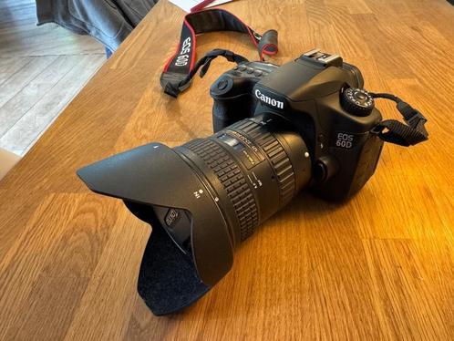 Canon EOS 60D fotopakket + Tokina 12-24mm + Lowepro tas, Audio, Tv en Foto, Fotocamera's Digitaal, Zo goed als nieuw, Spiegelreflex